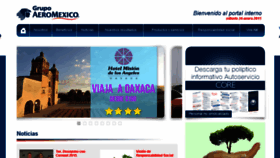 What Portal-aeromexico.com website looked like in 2015 (9 years ago)