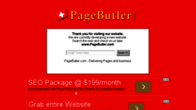 What Pagebutler.com website looked like in 2015 (9 years ago)