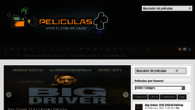 What Peliculasmas.com website looked like in 2015 (9 years ago)