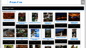 What Pulep.com website looked like in 2015 (10 years ago)