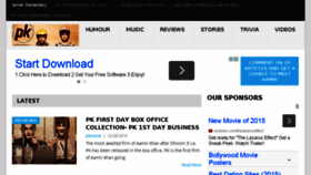 What Pkmovie.in website looked like in 2015 (9 years ago)