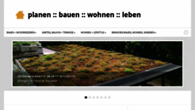 What Planen-bauen-wohnen-leben.com website looked like in 2015 (9 years ago)
