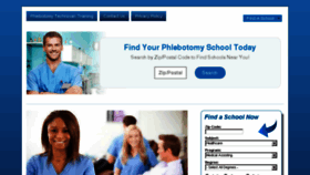 What Phlebotomytechniciantraining.org website looked like in 2015 (9 years ago)