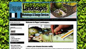 What Paperlandscapes.co.uk website looked like in 2011 (13 years ago)
