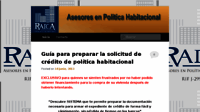 What Politicahabitacional.info website looked like in 2015 (9 years ago)