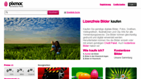 What Pixmac.de website looked like in 2015 (9 years ago)