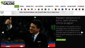 What Parliamocidicalcio.it website looked like in 2015 (9 years ago)