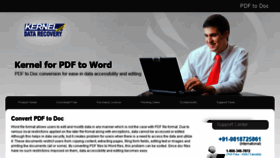 What Pdftodoctool.com website looked like in 2015 (9 years ago)