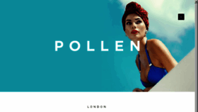 What Pollenlondon.com website looked like in 2015 (9 years ago)