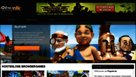 What Playnik.de website looked like in 2015 (9 years ago)