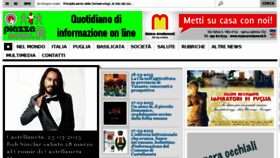 What Piazzanews.it website looked like in 2015 (9 years ago)