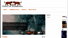 What Peopleofshambhala.com website looked like in 2015 (9 years ago)