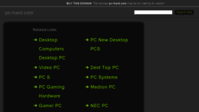 What Pc-hard.com website looked like in 2015 (9 years ago)