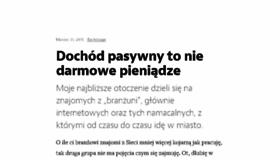 What Pawelkadysz.pl website looked like in 2015 (9 years ago)