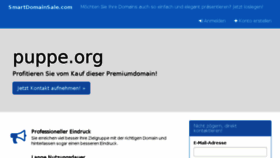 What Puppe.org website looked like in 2015 (9 years ago)