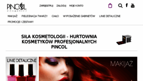 What Pincol.pl website looked like in 2015 (9 years ago)