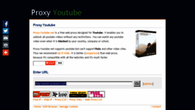 What Proxy-youtube.net website looked like in 2015 (9 years ago)