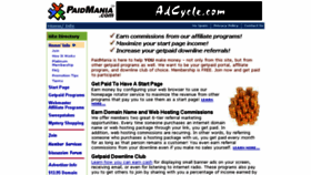 What Paidmania.com website looked like in 2015 (9 years ago)