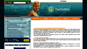 What Pagerankfree.com website looked like in 2015 (9 years ago)
