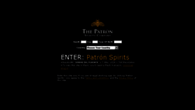 What Patronspirits.com website looked like in 2015 (9 years ago)