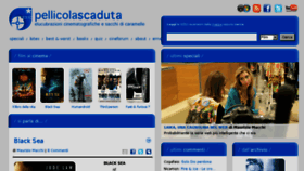 What Pellicolascaduta.it website looked like in 2015 (10 years ago)