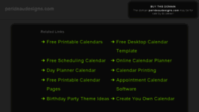 What Perideaudesigns.com website looked like in 2015 (9 years ago)