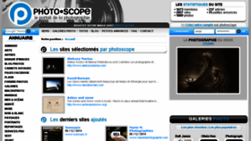 What Photo-scope.fr website looked like in 2015 (9 years ago)