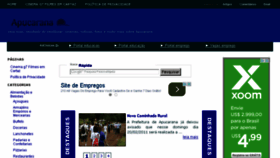 What Portaldeapucarana.com.br website looked like in 2015 (8 years ago)