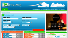 What Prixdesvols.com website looked like in 2015 (8 years ago)