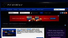 What Ps3news.com website looked like in 2015 (8 years ago)