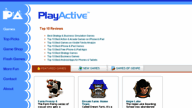 What Playactive.com website looked like in 2015 (8 years ago)