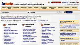 What Pucallpa.locanto.com.pe website looked like in 2015 (8 years ago)