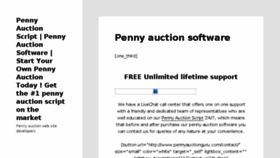 What Pennyauctionguru.com website looked like in 2015 (8 years ago)