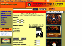 What Persianrugsrepair.com website looked like in 2015 (8 years ago)
