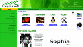 What Pragmasoft.be website looked like in 2015 (10 years ago)