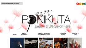 What Ponikuta.com website looked like in 2015 (8 years ago)