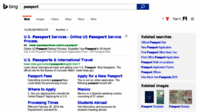 What Passport.net website looked like in 2015 (8 years ago)