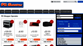 What Pcshopper.com.au website looked like in 2015 (8 years ago)