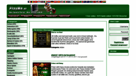 What Playme.at website looked like in 2015 (8 years ago)