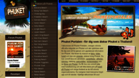 What Phuketportalen.com website looked like in 2015 (8 years ago)