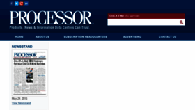 What Processor.com website looked like in 2015 (8 years ago)