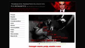 What Profesoraragon.com website looked like in 2015 (8 years ago)