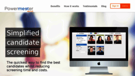 What Powermeeter.com website looked like in 2015 (8 years ago)