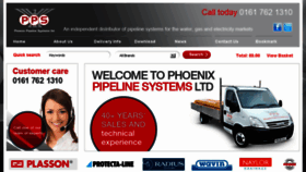 What Phoenixpipes.co.uk website looked like in 2015 (8 years ago)