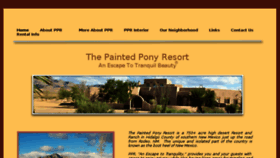 What Paintedponyresort.com website looked like in 2015 (8 years ago)