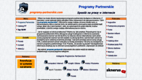 What Programy-partnerskie.com website looked like in 2015 (8 years ago)