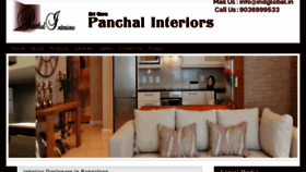 What Panchalinteriors.in website looked like in 2015 (8 years ago)