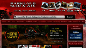 What Parklandsled.com website looked like in 2015 (8 years ago)