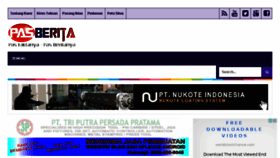 What Pasberita.com website looked like in 2015 (8 years ago)