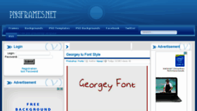 What Pngframes.net website looked like in 2015 (8 years ago)